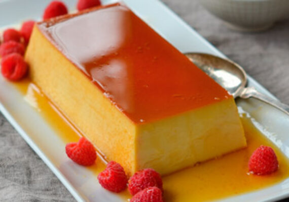 Chef style flan